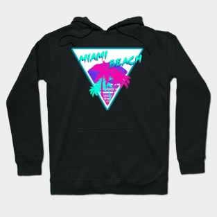 Miami Beach design Hoodie